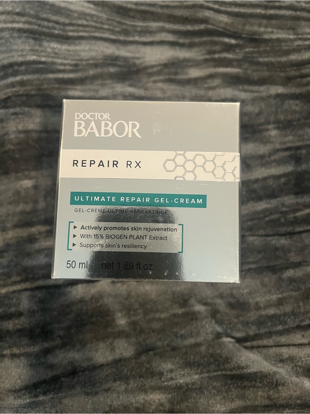 Doctor Babor Repair RX Ultimate Repair Gel-Cream - Silver Teal Box